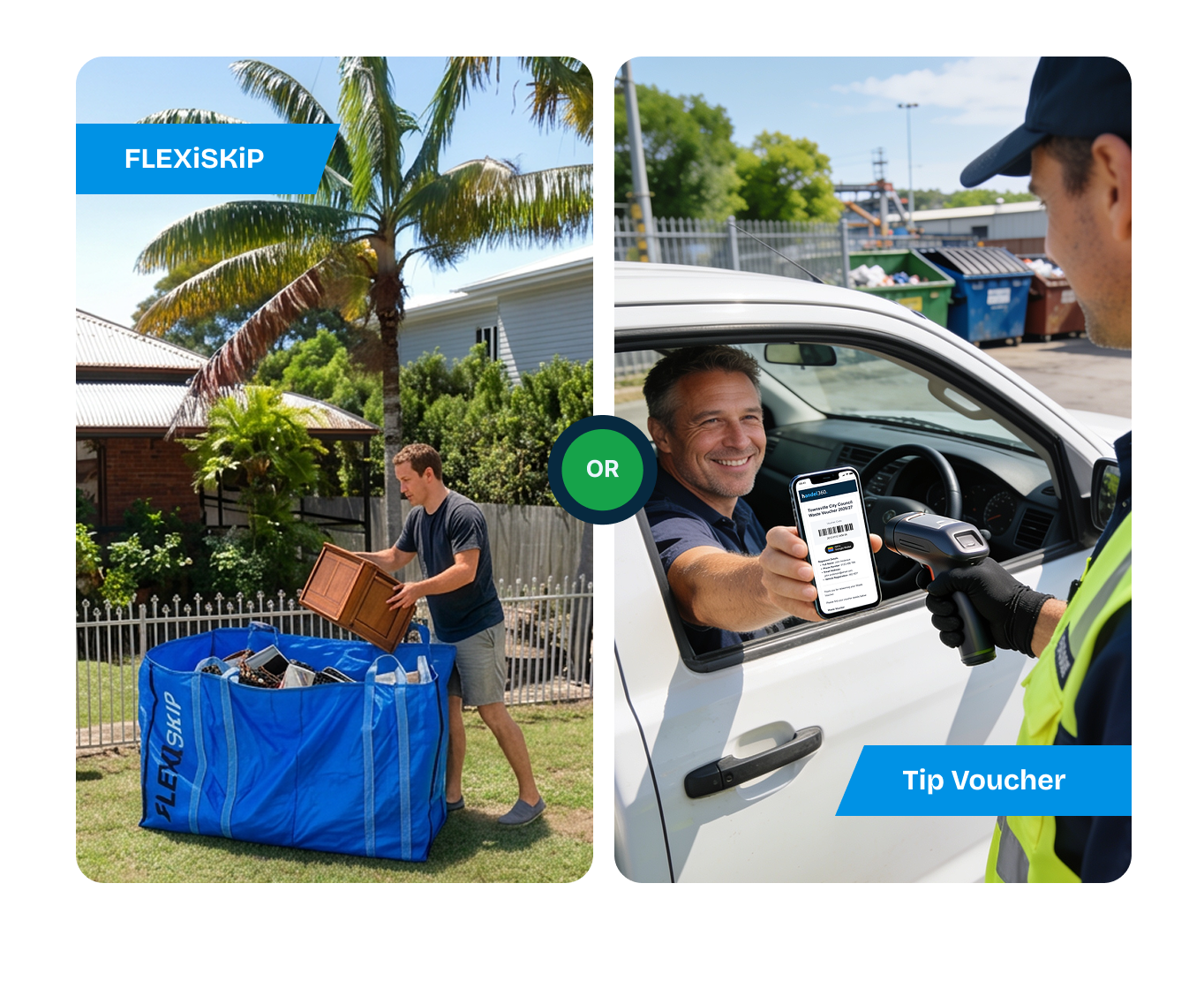 Townsville City Council banner